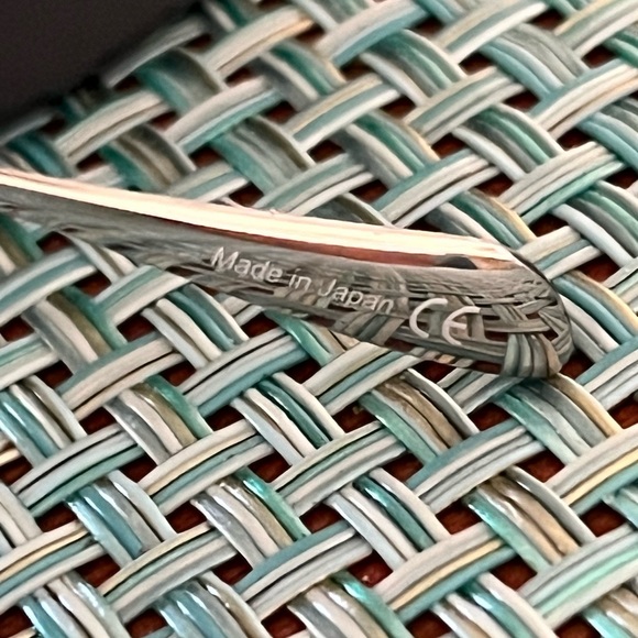 RARE Oliver Peoples Elsie Titanium Blue Chrome with Pacific Gradient Sunglasses - Picture 8 of 10